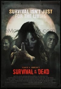 4z921 SURVIVAL OF THE DEAD DS 1sh 2009 George Romero, zombies, survival isn't just for the living!