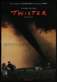 4z951 TWISTER int'l advance DS 1sh 1996 May 17 style, Bill Paxton & Helen Hunt tornados!