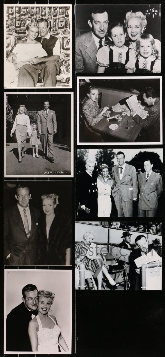 A Lot Of Betty Grable And Harry James X Repro Photos S Famous Husband Wife