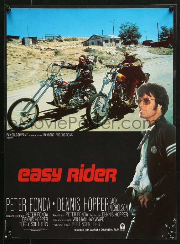 eMoviePoster.com: 5f896 EASY RIDER French 16x21 R1980s Peter Fonda ...