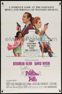 5g848 PRUDENCE & THE PILL 1sh 1968 Deborah Kerr, David Niven, Judy Geeson, birth control comedy!