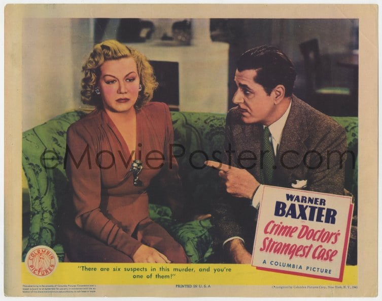 emovieposter-5w353-crime-doctor-s-strangest-case-lc-1943-warner