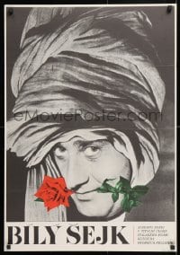 6f139 WHITE SHEIK Czech 23x33 1970 Federico Fellini's Lo Sceicco Bianco, Karel Vaca!