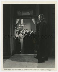 6h838 SON OF DRACULA 8x10 still 1943 Louise Allbritton stares at Lon Chaney Jr. through doorway!