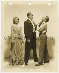 6w317 DRACULA 8x10.25 still 1931 hypnotized Chandler by vampire Bela Lugosi choking Dwight Frye!