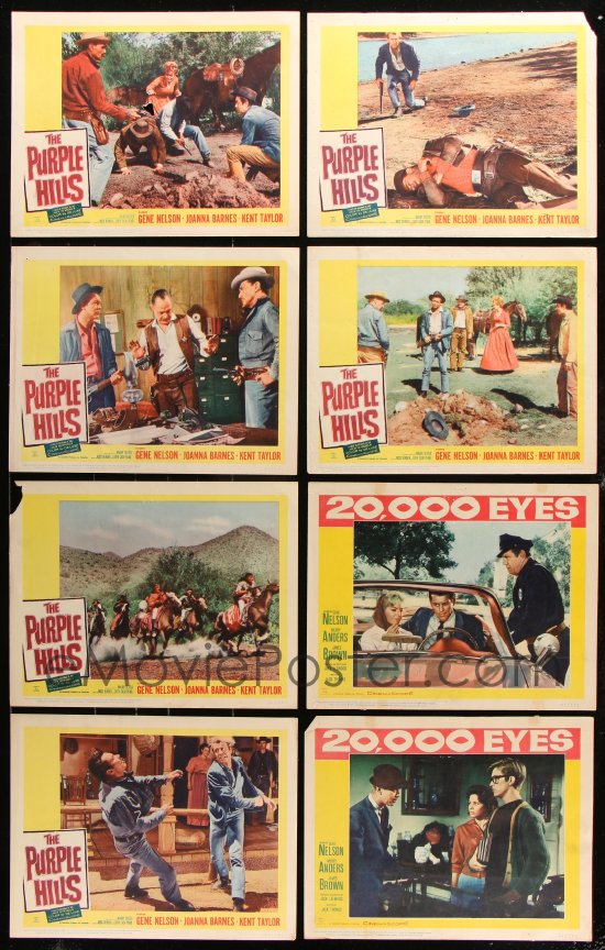 EMoviePoster.com: 7m189 LOT OF 241 LOBBY CARDS 1940s-1960s Incomplete ...