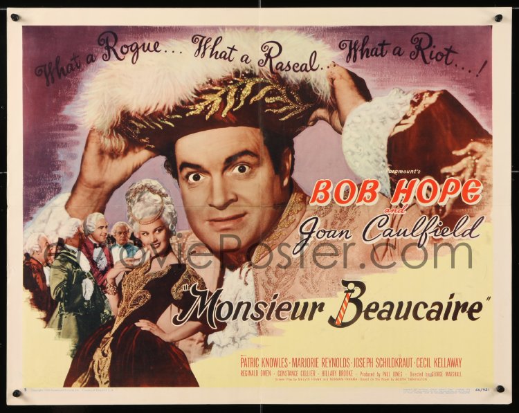 EMoviePoster.com: 7w218 MONSIEUR BEAUCAIRE Style B 1/2sh 1946 Close-up ...