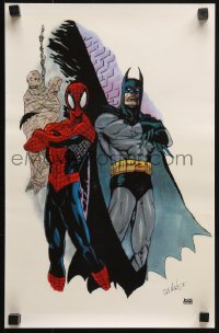 8k469 ROB GRANITO signed Spider-Man/Batman style 11x17 special poster 2000s by the artist, cool!