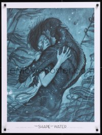 8k472 SHAPE OF WATER 24x32 special poster 2017 Guillermo del Toro, best James Jean art!