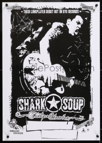 8k352 SHARK SOUP 17x23 German music poster 2005 wild artwork by Chrissi!