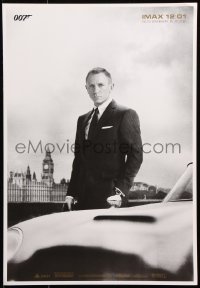 8k474 SKYFALL IMAX 14x20 special poster 2012 image of Daniel Craig as Bond, newest 007!