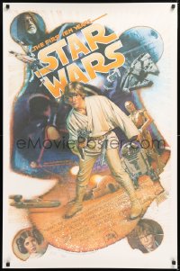 9c999 STAR WARS THE FIRST TEN YEARS signed #865/3000 Kilian 1sh 1987 by Drew Struzan, wonderful design by Stedry!