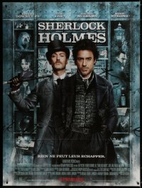 9f918 SHERLOCK HOLMES advance French 1p 2010 Guy Ritchie directed, Robert Downey Jr., Jude Law!