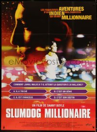 9f923 SLUMDOG MILLIONAIRE French 1p 2009 Danny Boyle, winner of Best Picture, Director & Screenplay!