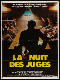 9f931 STAR CHAMBER French 1p 1984 judge Michael Douglas has a secret that will affect us all!