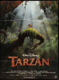 9f942 TARZAN French 1p 1999 Walt Disney jungle cartoon, from Edgar Rice Burroughs story!