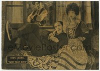 9k674 NAVY BLUE DAYS LC 1925 close up of sailor Stan Laurel with pretty Julie Leonard, ultra rare!