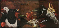 9p158 DZIEWCZETA Z NOWOLIPEK/RAJSKA JABLON group of 3 Polish 27x38 1986 Pagowski panoramic bird art!