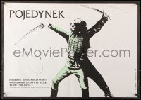 9p135 DUELLISTS Polish 19x27 1978 Ridley Scott, Harvey Keitel, cool Schejbal & Klimowski art!