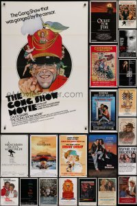 9s223 LOT OF 25 FOLDED 1960S-80S ONE-SHEETS 1960s-1980s from a variety of different movies!