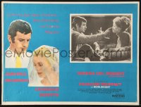 9t436 MISSISSIPPI MERMAID Mexican LC 1970 Francois Truffaut, c/u of Catherine Deneuve & Belmondo!