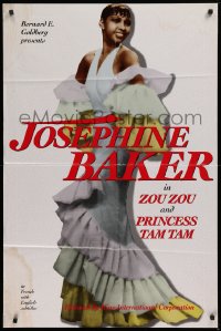 9w999 ZOUZOU/PRINCESS TAM TAM 1sh 1990s great full-length portrait of Josephine Baker!