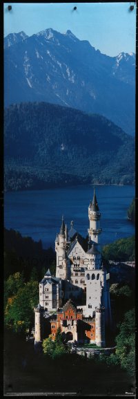 9x276 SCHLOSS NEUSCHWANSTEIN 21x62 Dutch commercial poster 1988 image of the castle by Binder!