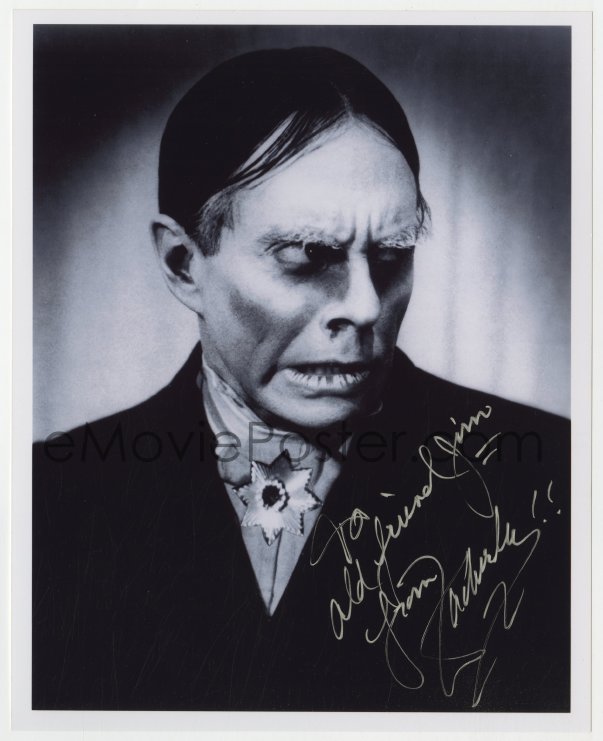 eMoviePoster.com: 9y908 JOHN ZACHERLE signed 8x10 REPRO still 1990s ...