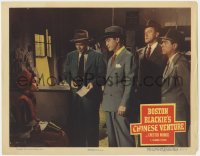 1a312 BOSTON BLACKIE'S CHINESE VENTURE LC #3 1949 Chester Morris, Lane, Sully & Tomack question girl!