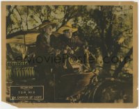 1a336 CANYON OF LIGHT LC 1926 great image of western cowboy Tom Mix on horse-drawn carriage!