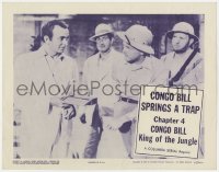 1a368 CONGO BILL chapter 4 LC R1957 Don McGuire as King of the Jungle, Congo Bill Springs a Trap!