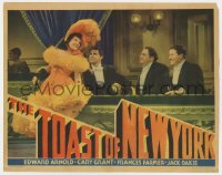 1a919 TOAST OF NEW YORK LC 1937 Cary Grant, Edward Arnold & Jack Oakie watch Thelma Leeds!