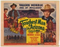 1a205 TOUGHEST MAN IN ARIZONA TC 1952 Vaughn Monroe in death struggle with Native American man!