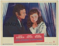 1a939 UNDER CAPRICORN LC #7 1949 Michael Wilding & worried Ingrid Bergman, Alfred Hitchcock!