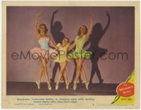 1a942 UNFINISHED DANCE LC #8 1947 ballerinas Margaret O'Brien, sexy Cyd Charisse & Karin Booth!