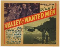 1a219 VALLEY OF WANTED MEN TC 1935 Peter B. Kyne, great images of Frankie Darro & cowboys!