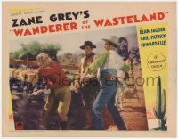 1a959 WANDERER OF THE WASTELAND LC 1935 low billed Buster Crabbe whipping old man with chain!