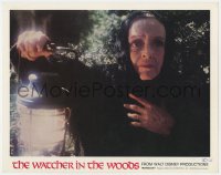 1a960 WATCHER IN THE WOODS LC 1980 Walt Disney, creepy Bette Davis walking with lantern!