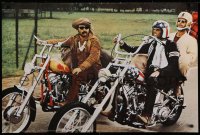 1c278 EASY RIDER 25x37 Dutch commercial poster 1970 Fonda, Nicholson & Hopper on motorcycles!