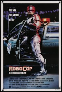 1c852 ROBOCOP 1sh 1987 Verhoeven classic, Peter Weller is part man, part machine, all cop!