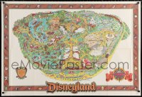 1c361 DISNEYLAND 30x44 special poster 1987 wonderful art of the entire amusement park!