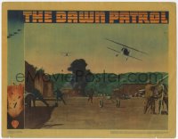 1k322 DAWN PATROL LC 1938 men on airfield run around in panic during air raid in World War I!