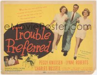 1k183 TROUBLE PREFERRED TC 1948 cutie female cops Knudson & Lynne Roberts always get their man!