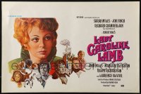 1p307 LADY CAROLINE LAMB Belgian 1973 directed by Robert Bolt, great art of Sarah Miles & cast!