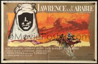 1p308 LAWRENCE OF ARABIA Belgian R1960s David Lean classic, Peter O'Toole, silhouette art by Ray