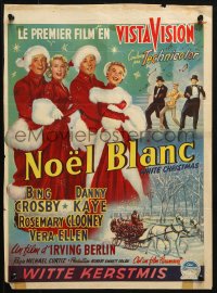 1p358 WHITE CHRISTMAS Belgian 1954 Bing Crosby, Danny Kaye, Clooney, Vera-Ellen, musical classic!