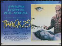 1p165 TRACK 29 British quad 1988 Nicholas Roeg, cool image of Gary Oldman, sexy Theresa Russell!