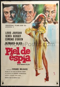 1p279 TO COMMIT A MURDER Spanish 1968 completely different art of Senta Berger & cast by MCP!