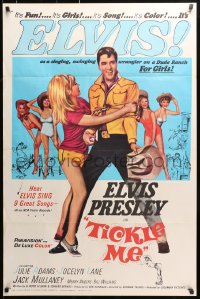 1r942 TICKLE ME int'l 1sh 1965 Elvis is fun, way out wild & wooly, spooky & full of joy and jive!