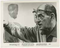 1t150 BELLE DE JOUR candid 8x10.25 still 1968 super close up of director Luis Bunuel giving orders!